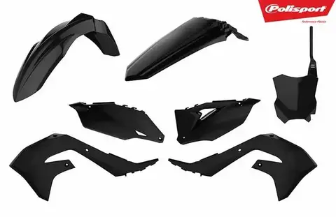 Polisport plastkit Svart KX450 2019 - 2020