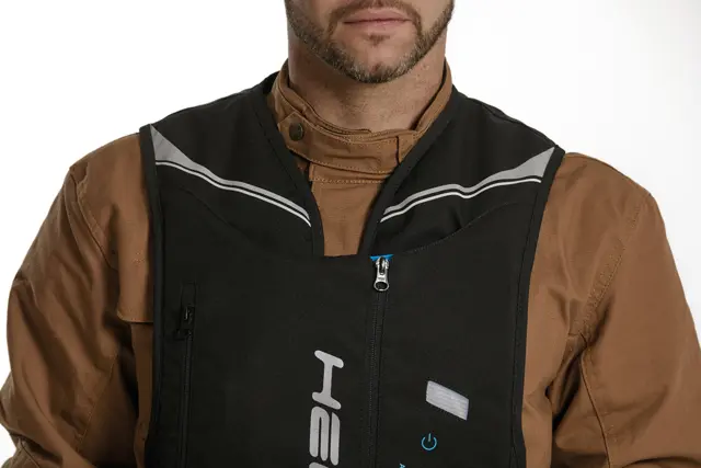 Helite Double Turtle S Elektronisk Sort 