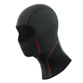 Dainese Thermo Balaclava Svart/Rød