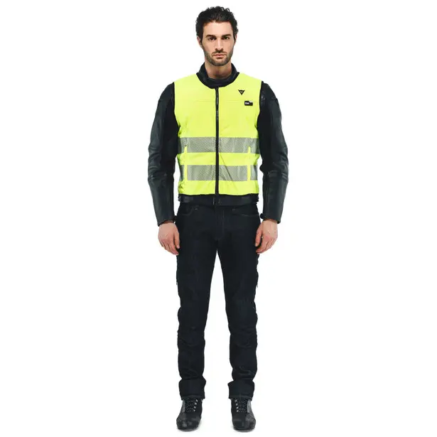 Dainese Smart Jacket Airbag Vest Hi-Vis L 