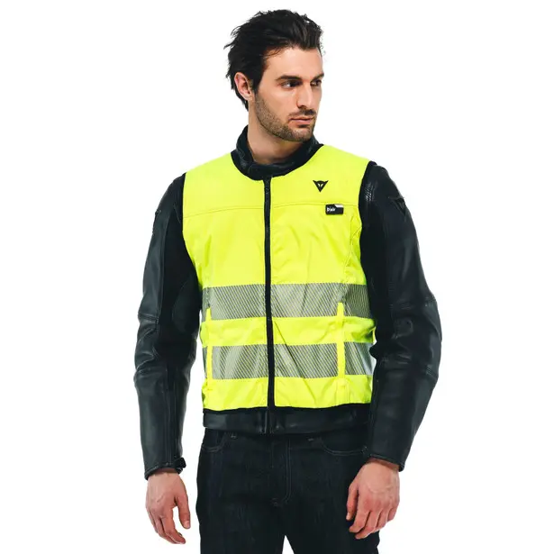 Dainese Smart Jacket Airbag Vest Hi-Vis L 