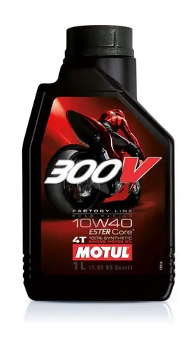 Motul 300 V Fac. 10W-40 1 Liter. Racing