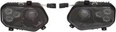 Moose Utility Led Headlight Rzr800/9 Bk Led Headlight Rzr800/9 Bk