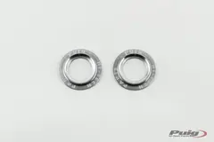 Puig PHB19 Fork/Swing Arm Protector Spa res | Silver Rings