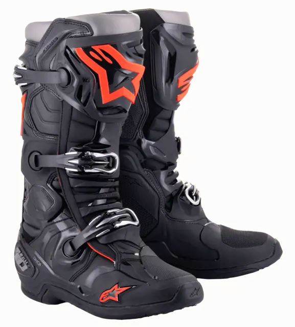 Alpinestars Tech 10 Crosstøvler 40,5 Sort/rød 