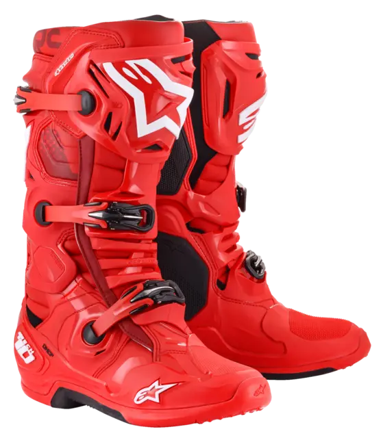 Alpinestars Tech 10 Crosstøvler 42 Rød 
