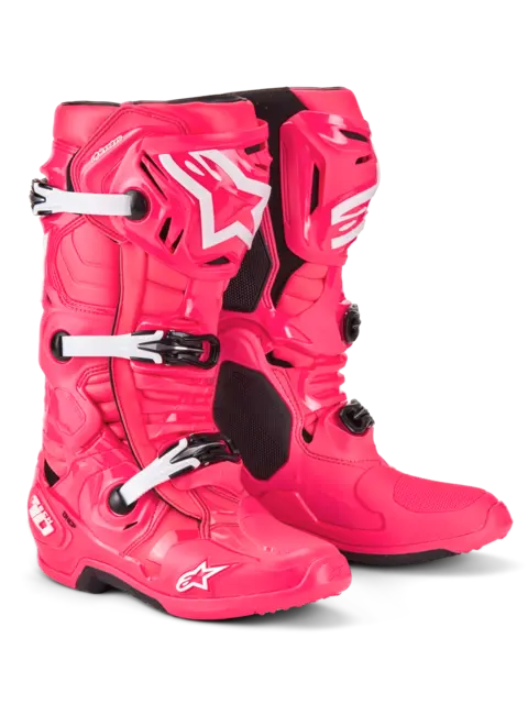 Alpinestars Tech 10 Crosstøvler 44,5 Rosa 