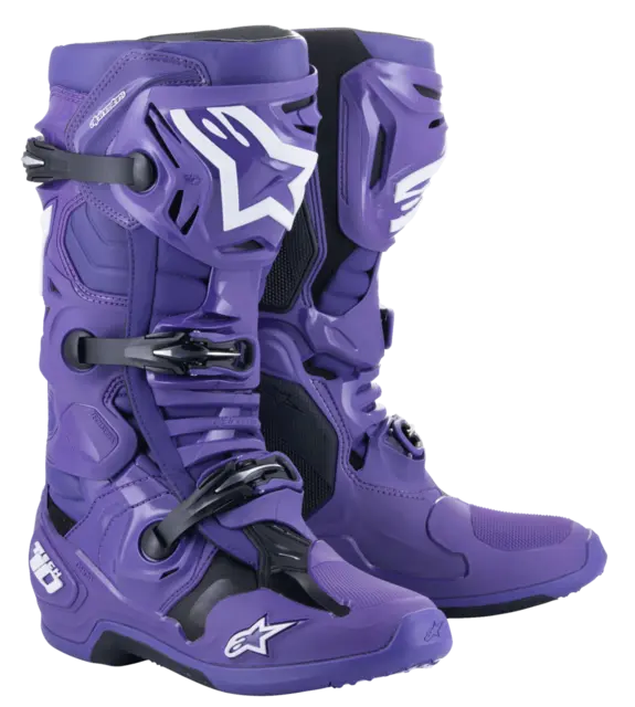 Alpinestars Tech 10 Crosstøvler 44,5 Lilla 