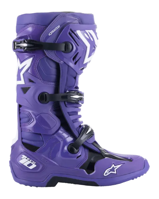 Alpinestars Tech 10 Crosstøvler 44,5 Lilla 