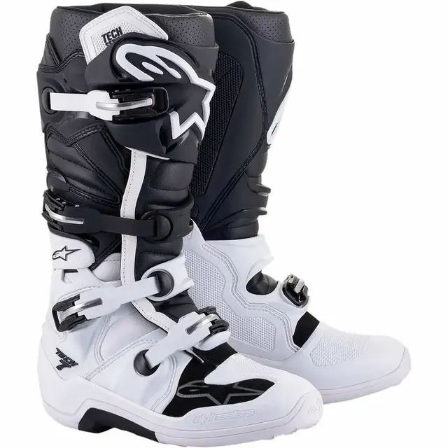 Alpinestars Tech 7 Støvler 48 Hvit/Svart 