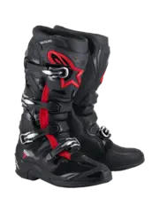 Alpinestars Tech 7 St&#248;vel 42 (US 8 ) Ny og forbedret i 2025 - Sort/R&#248;d