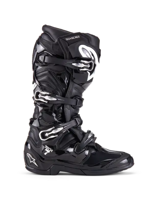 Alpinestars Tech 7 Støvel 42 (US 8 ) Ny og forbedret i 2025 - Sort 