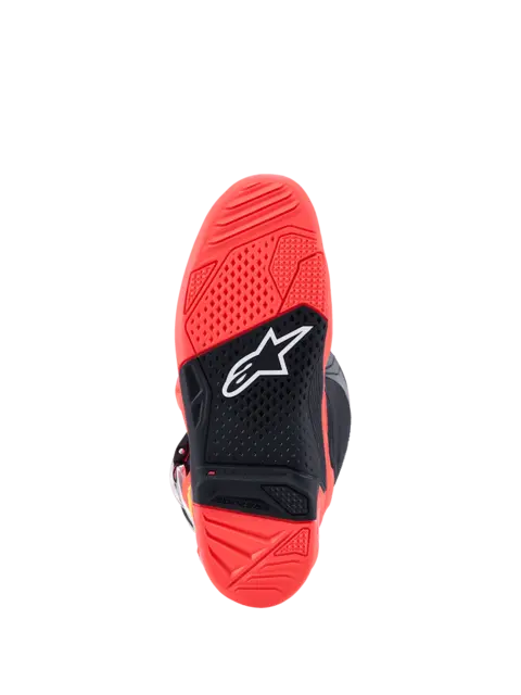 Alpinestars Tech 7 Støvel 43 (US 9) Ny og forbedret i 2025 - Sort/Rød/Rosa 