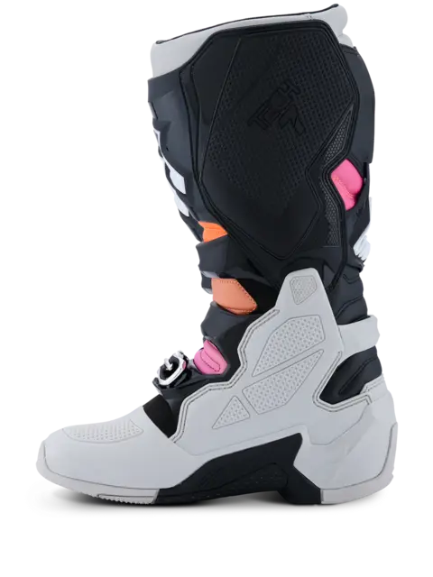 Alpinestars Tech 7 Støvel 40,5 (US 7) Ny og forbedret i 2025 - Grå/Sort/Fluo 