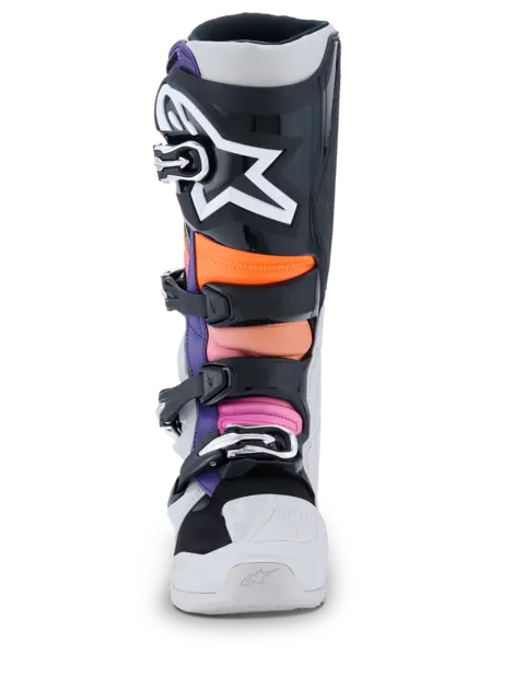 Alpinestars Tech 7 Støvel 40,5 (US 7) Ny og forbedret i 2025 - Grå/Sort/Fluo 