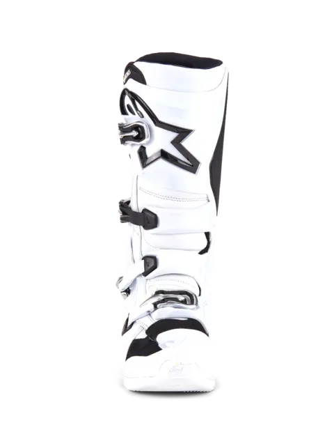 Alpinestars Tech 7 Støvel 44,5 (US 10) Ny og forbedret i 2025 - Hvit/Sort 