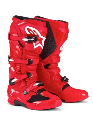 Alpinestars Tech 7 St&#248;vel Ny og forbedret i 2025 - R&#248;d
