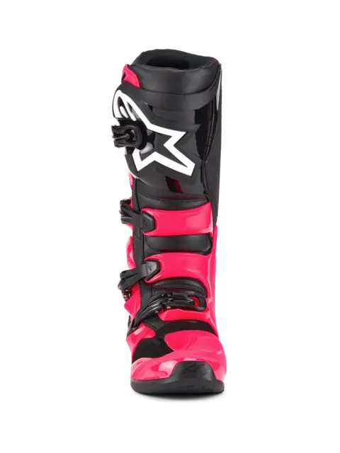 Alpinestars Tech 7 Støvel 42 Ny og forbedret i 2025 - Rosa/Sort 