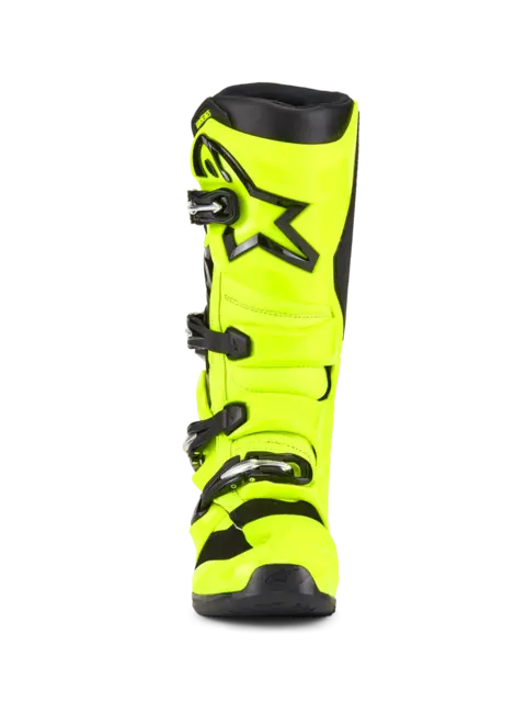 Alpinestars Tech 7 Støvel 42 (US 8 ) Ny og forbedret i 2025 - Gul Fluo/Sort 