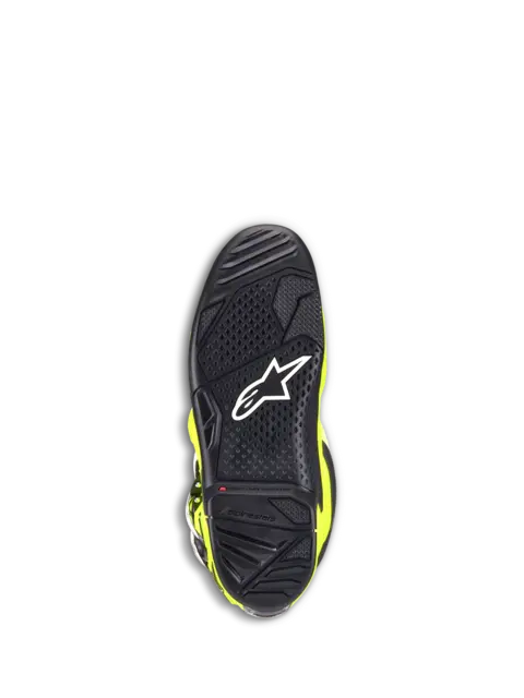 Alpinestars Tech 7 Støvel 42 (US 8 ) Ny og forbedret i 2025 - Gul Fluo/Sort 