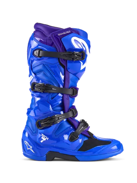 Alpinestars Tech 7 Støvel 44,5 (US 10) Ny og forbedret i 2025 - Blå 