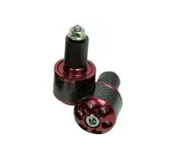 Oxford Carbon Bar Ends Red 