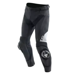 Dainese Delta 4 Skinnbukse 44 Sort/Hvit