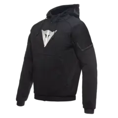 Dainese Daemon-x hoodie 50 Sort/Hvit