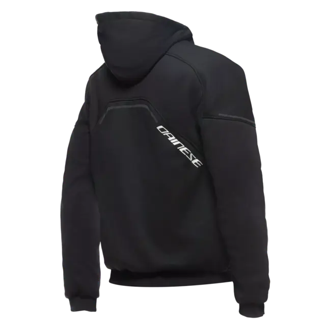 Dainese Daemon-x hoodie 50 Sort/Hvit 