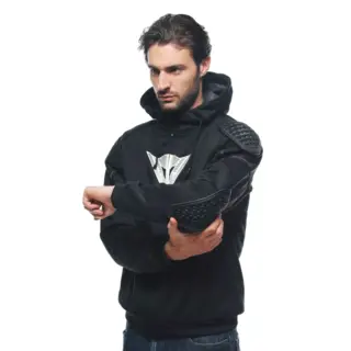 Dainese Daemon-x hoodie Sort/Hvit