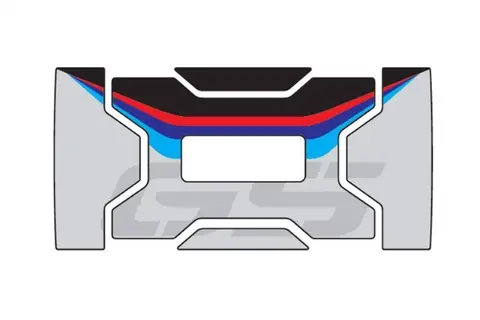 Puig GS Adhesives Kit for Vario Pannier BMW F700 GS 2012&gt;2017