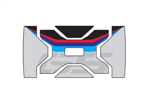 Puig GS Adhesives Kit for Vario Top Box BMW F700 GS 2012&gt;2017