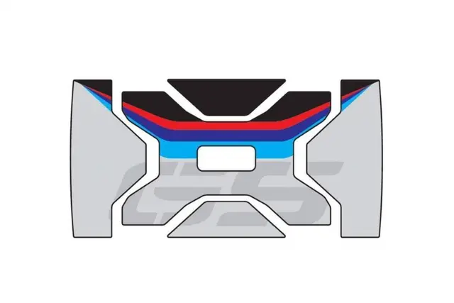 Puig GS Adhesives Kit for Vario Top Box BMW F700 GS 2012>2017 