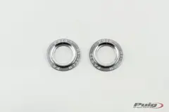 Puig PHB19 Fork/Swing Arm Protector Spa res | Silver Rings