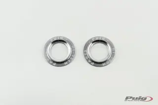 Puig PHB19 Fork/Swing Arm Protector Spa res | Silver Rings