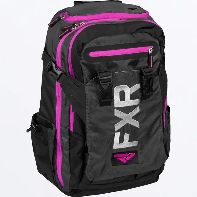 FXR Ride Pack Black/Char/Fuchsia 