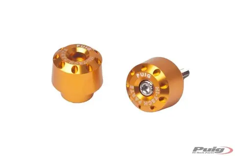 Puig Hi-Tech Short Bar Ends | Gold | Ho nda SH 125i 2020&gt;