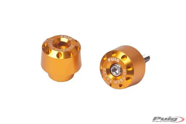 Puig Hi-Tech Short Bar Ends | Gold | Ho nda SH 125i 2020> 