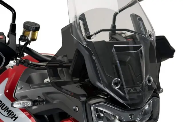 Puig Front Upper Deflectors - Mørk Sotet Triumph Tiger 900 2020> 