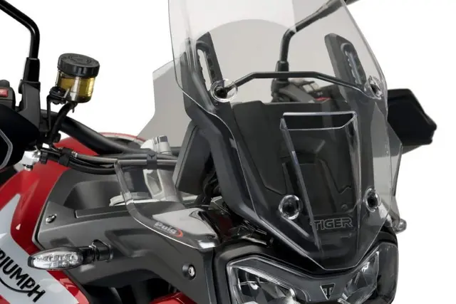 Puig Front Upper Deflectors - Klar Triumph Tiger 900 2020> 