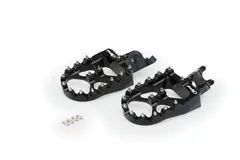 Puig Off-Road Footpegs | Black | Kawasa ki KX450 2021&gt;