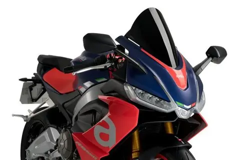 Puig R-Racer Screen | Black (Opaque) | Aprilia RS 660 2021&gt;