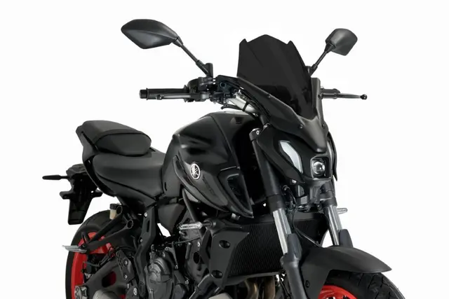 Puig Touring Screen -  Mørk Sotet Yamaha MT-07 2021> 