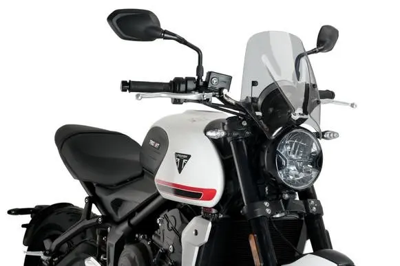 Puig Sport Screen | Light Smoke | Trium ph Trident 660 2021> 