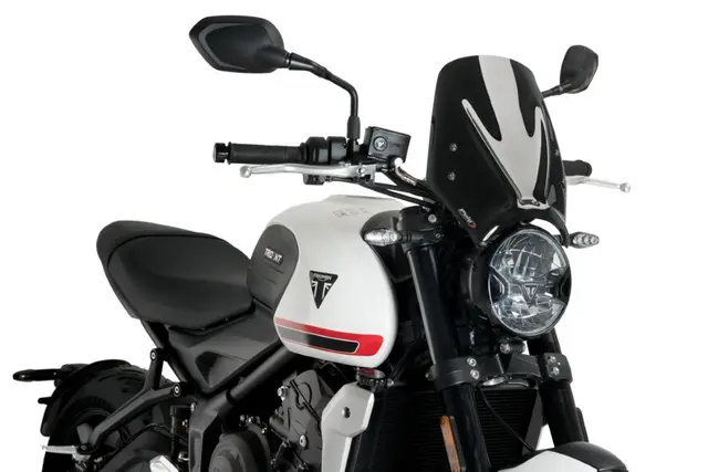 Puig Sport Screen | Black | Triumph Tri dent 660 2021> 
