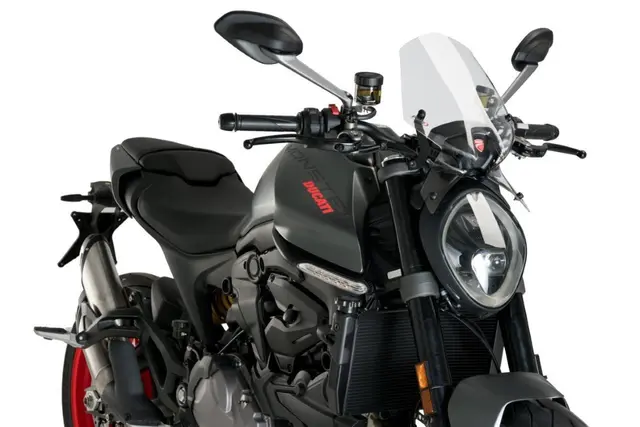 Puig Sport Screen | Clear | Ducati Mons ter 937 2021> 