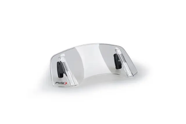 Puig Multi Adjustable Visor 2.0 Screw Klar, Skrus Fast med Skruer 