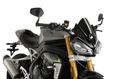 Puig Sport Screen | Black (Opaque) | Tr iumph Speed Triple 1200 RS 2021&gt;