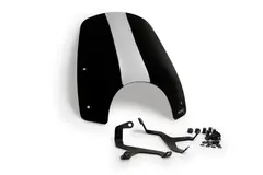 Puig Sport Screen | Black (Opaque) | Ho nda CMX 1100 Rebel 2021&gt;