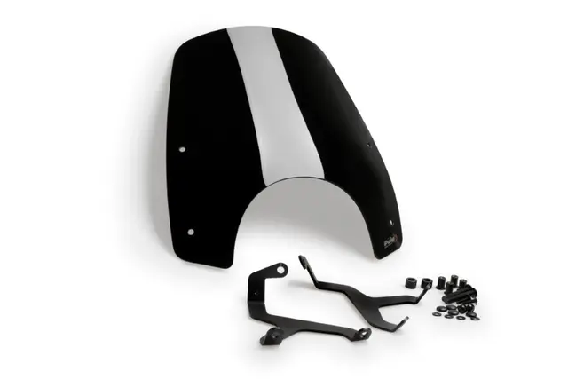 Puig Sport Screen | Black (Opaque) | Ho nda CMX 1100 Rebel 2021> 